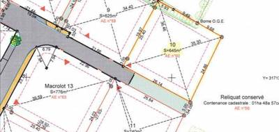 Terrain seul à Cologne en Gers (32) de 645 m² à vendre au prix de 65000€ - 2