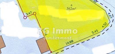 Terrain seul à Mercy-le-Bas en Meurthe-et-Moselle (54) de 562 m² à vendre au prix de 79500€ - 3