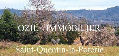 Terrain seul à Saint-Quentin-la-Poterie en Gard (30) de 0 m² à vendre au prix de 190000€ - 1