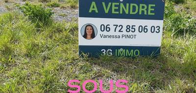 Terrain seul à Ébreuil en Allier (03) de 2352 m² à vendre au prix de 38000€ - 1