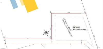 Terrain seul à Saint-Symphorien en Gironde (33) de 1025 m² à vendre au prix de 99500€ - 3