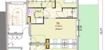 Terrain seul à Rouen en Seine-Maritime (76) de 246 m² à vendre au prix de 189000€ - 2