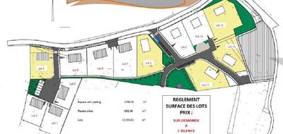Terrain seul à Langogne en Lozère (48) de 732 m² à vendre au prix de 34940€ - 1