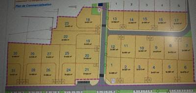 Terrain seul à Ginestas en Aude (11) de 556 m² à vendre au prix de 88000€ - 2