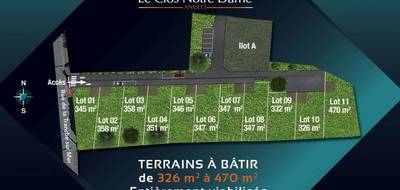 Terrain seul à Angles en Vendée (85) de 345 m² à vendre au prix de 70000€ - 2