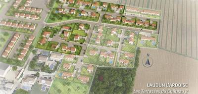 Terrain seul à Laudun-l'Ardoise en Gard (30) de 400 m² à vendre au prix de 79000€ - 1