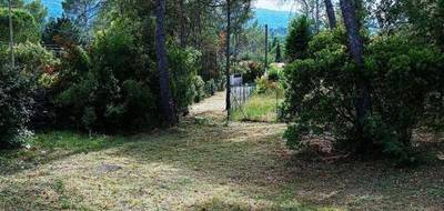 Terrain seul à Rocbaron en Var (83) de 1654 m² à vendre au prix de 212000€ - 2