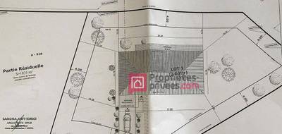 Terrain seul à Plan-d'Aups-Sainte-Baume en Var (83) de 1650 m² à vendre au prix de 189000€ - 2