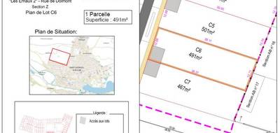 Terrain seul à Saint-Georges-sur-Eure en Eure-et-Loir (28) de 491 m² à vendre au prix de 70000€ - 2