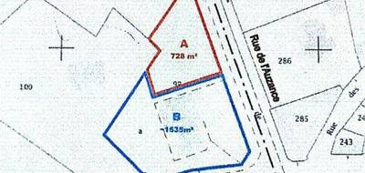 Terrain seul à L'Île-d'Olonne en Vendée (85) de 728 m² à vendre au prix de 118000€ - 1