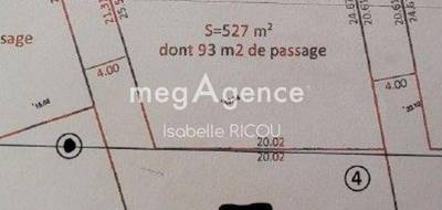 Terrain seul à Étaules en Charente-Maritime (17) de 566 m² à vendre au prix de 131900€ - 3