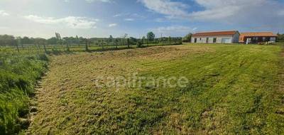 Terrain seul à Houlette en Charente (16) de 1087 m² à vendre au prix de 39500€ - 2