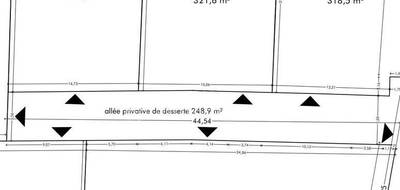 Terrain seul à Le Taillan-Médoc en Gironde (33) de 325 m² à vendre au prix de 183000€ - 3