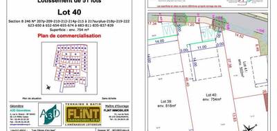 Terrain seul à Bornel en Oise (60) de 754 m² à vendre au prix de 131000€ - 4