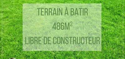 Terrain seul à Treillières en Loire-Atlantique (44) de 486 m² à vendre au prix de 156800€ - 1
