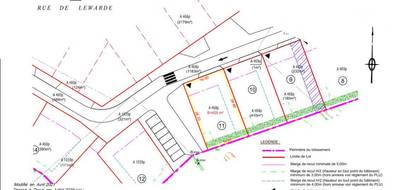 Terrain seul à Loffre en Nord (59) de 425 m² à vendre au prix de 74000€ - 1