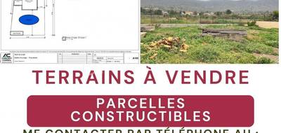 Terrain seul à Opoul-Périllos en Pyrénées-Orientales (66) de 521 m² à vendre au prix de 110000€ - 1