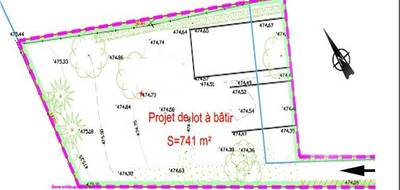 Terrain seul à Sergy en Ain (01) de 741 m² à vendre au prix de 349000€ - 2