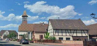 Terrain seul à Bennwihr en Haut-Rhin (68) de 265 m² à vendre au prix de 91800€ - 2