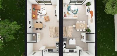 Programme terrain + maison à Vitry-sur-Seine en Val-de-Marne (94) de 130 m² à vendre au prix de 525000€ - 2