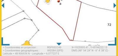 Terrain seul à Pont-à-Mousson en Meurthe-et-Moselle (54) de 1356 m² à vendre au prix de 112000€ - 3