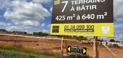 Terrain seul à Chamant en Oise (60) de 640 m² à vendre au prix de 189000€ - 2