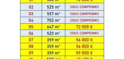 Terrain seul à Langeais en Indre-et-Loire (37) de 359 m² à vendre au prix de 56000€ - 4