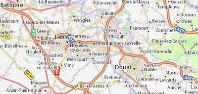 Terrain seul à Drocourt en Pas-de-Calais (62) de 350 m² à vendre au prix de 60000€ - 2