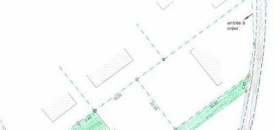 Terrain seul à Marnay en Saône-et-Loire (71) de 1166 m² à vendre au prix de 60000€ - 3