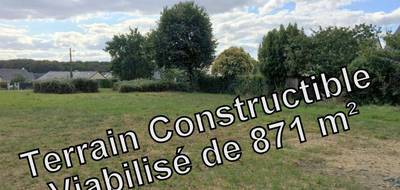 Terrain seul à Angers en Maine-et-Loire (49) de 871 m² à vendre au prix de 159500€ - 1
