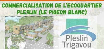 Terrain seul à Pleslin-Trigavou en Côtes-d'Armor (22) de 291 m² à vendre au prix de 99717€ - 1