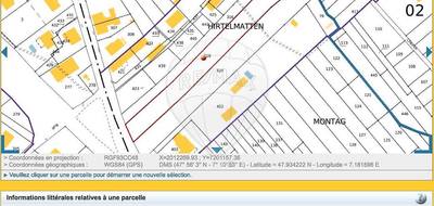 Terrain seul à Buhl en Haut-Rhin (68) de 2566 m² à vendre au prix de 198000€ - 3
