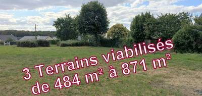 Terrain seul à Angers en Maine-et-Loire (49) de 484 m² à vendre au prix de 98500€ - 1