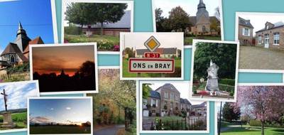 Terrain seul à Ons-en-Bray en Oise (60) de 746 m² à vendre au prix de 63000€ - 1