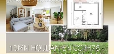 Terrain seul à Houdan en Yvelines (78) de 312 m² à vendre au prix de 69200€ - 1