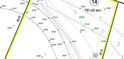 Terrain seul à Montbéliard en Doubs (25) de 761 m² à vendre au prix de 65000€ - 2