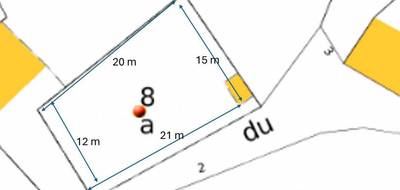 Terrain seul à Mareil-en-Champagne en Sarthe (72) de 290 m² à vendre au prix de 12500€ - 4