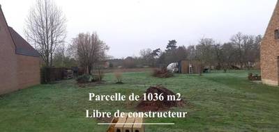 Terrain seul à Rosult en Nord (59) de 1036 m² à vendre au prix de 149500€ - 2