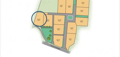 Terrain seul à Saint-Aubin-d'Écrosville en Eure (27) de 825 m² à vendre au prix de 59900€ - 2