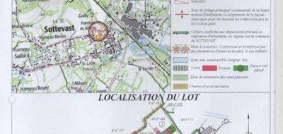Terrain seul à Sottevast en Manche (50) de 485 m² à vendre au prix de 58350€ - 4