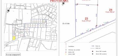 Terrain seul à Parigné-l'Évêque en Sarthe (72) de 478 m² à vendre au prix de 48500€ - 1