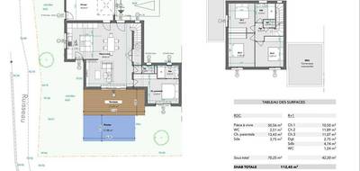 Terrain seul à Clapiers en Hérault (34) de 327 m² à vendre au prix de 251500€ - 3
