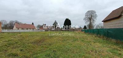 Terrain seul à Oisemont en Somme (80) de 935 m² à vendre au prix de 27400€ - 2