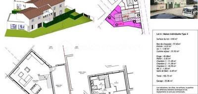 Terrain seul à Gignac en Hérault (34) de 410 m² à vendre au prix de 165000€ - 2