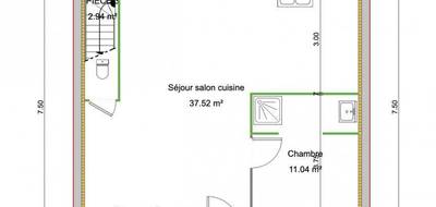 Programme terrain + maison à Pontoise en Val-d'Oise (95) de 440 m² à vendre au prix de 417319€ - 3