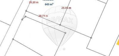 Terrain seul à Nantillé en Charente-Maritime (17) de 643 m² à vendre au prix de 18000€ - 1