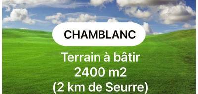 Terrain seul à Seurre en Côte-d'Or (21) de 2400 m² à vendre au prix de 63000€ - 1