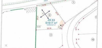 Terrain seul à Crécy-en-Ponthieu en Somme (80) de 0 m² à vendre au prix de 38000€ - 3