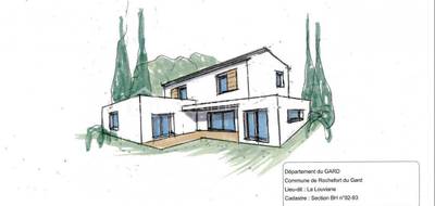 Terrain seul à Rochefort-du-Gard en Gard (30) de 385 m² à vendre au prix de 135000€ - 3