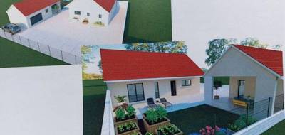 Terrain seul à Virey-le-Grand en Saône-et-Loire (71) de 772 m² à vendre au prix de 75000€ - 1